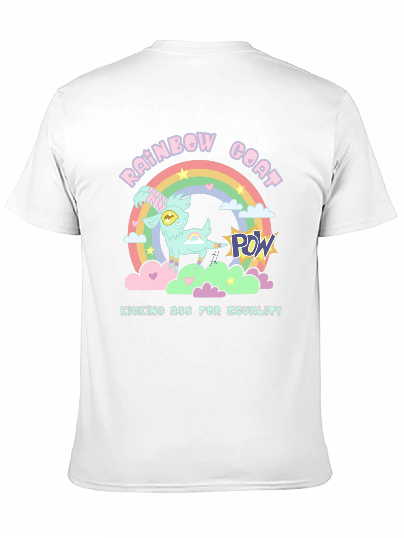 Rainbow Goat Equality T-Shirt