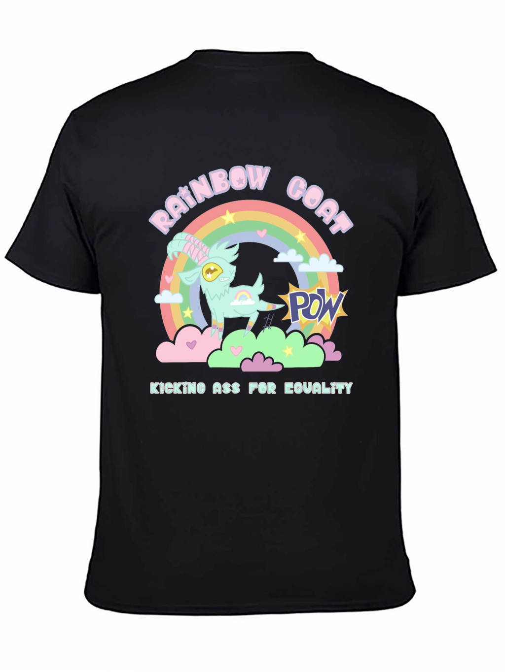 Rainbow Goat Equality T-Shirt