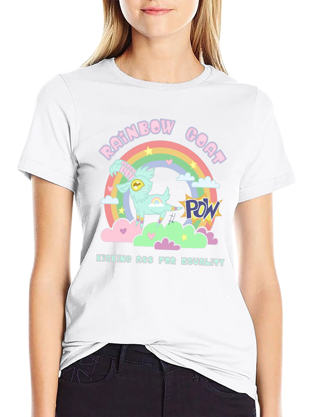 Rainbow Goat Equality T-Shirt