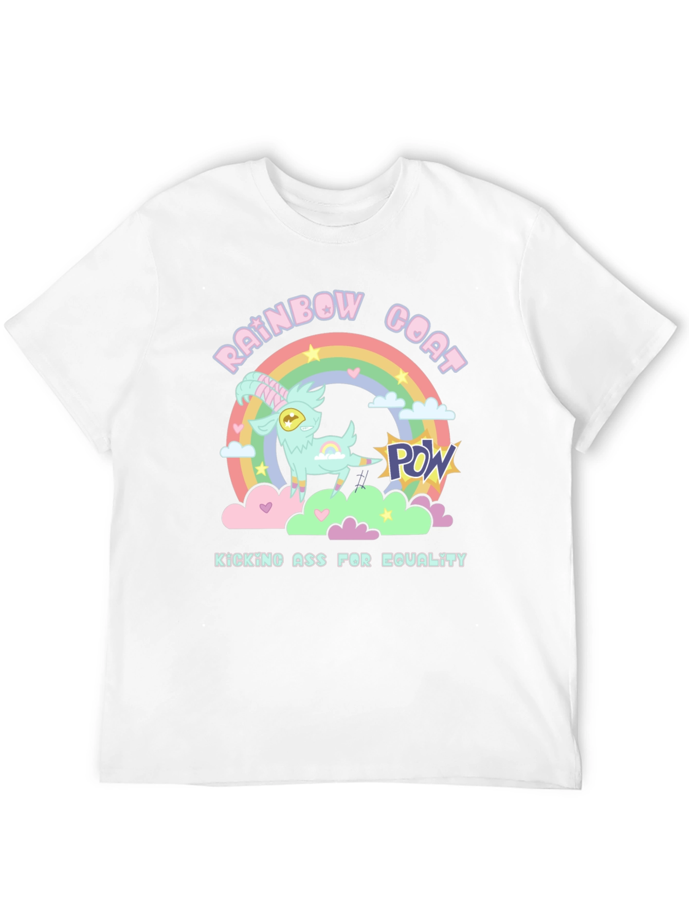 Rainbow Goat Equality T-Shirt