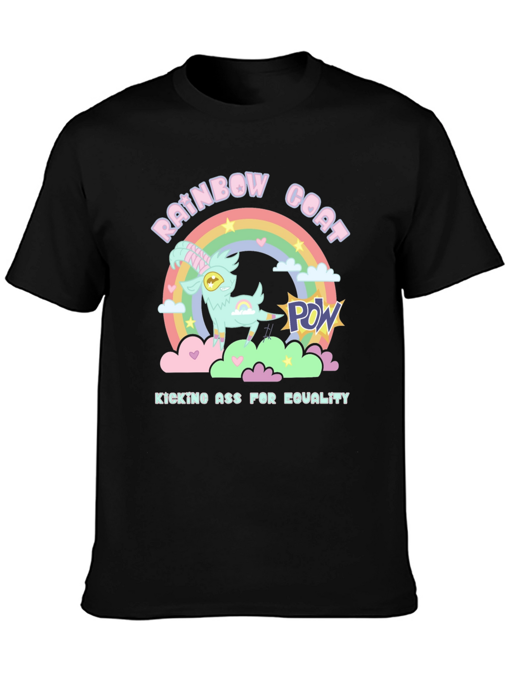 Rainbow Goat Equality T-Shirt
