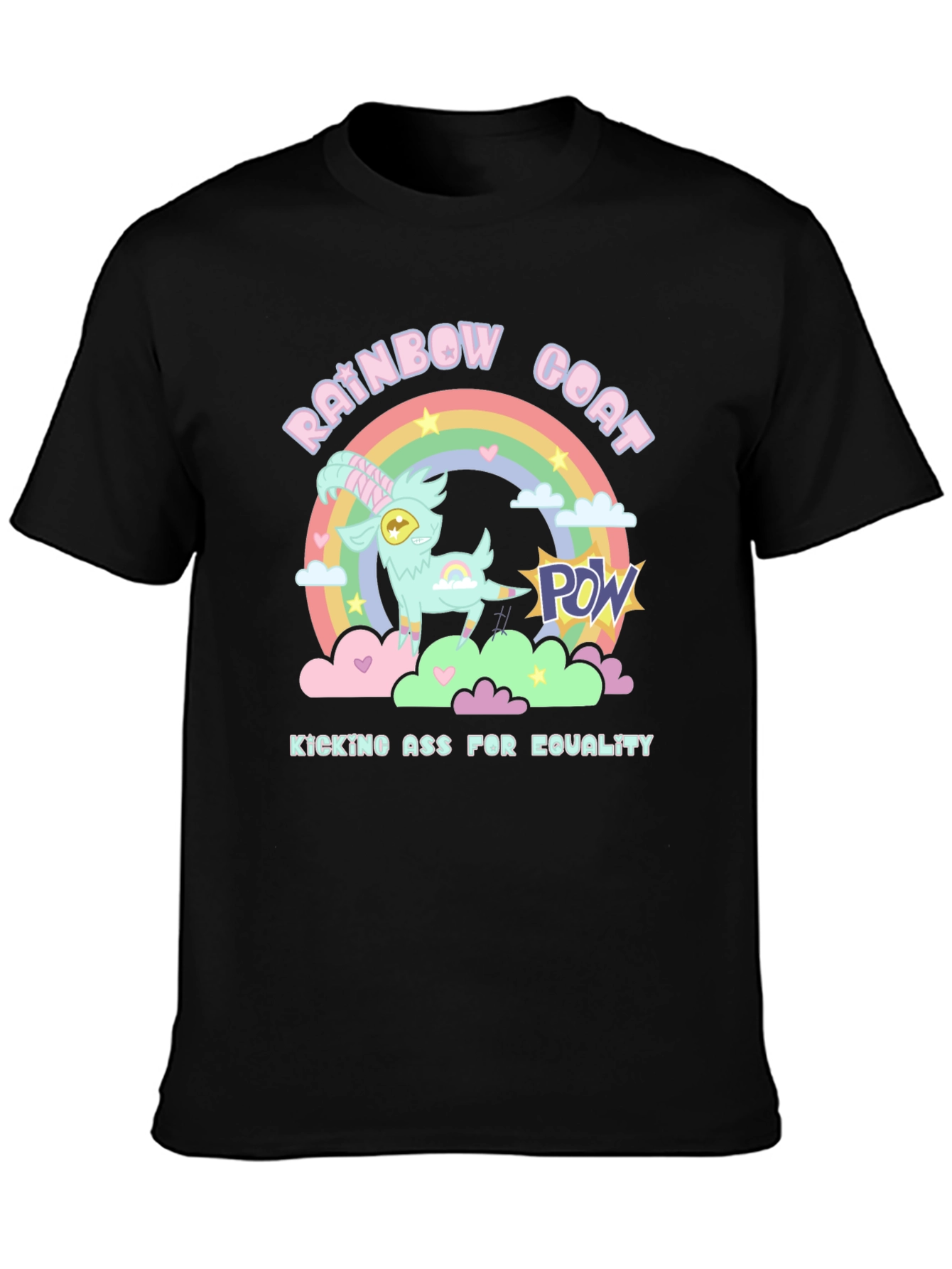 Rainbow Goat Equality T-Shirt