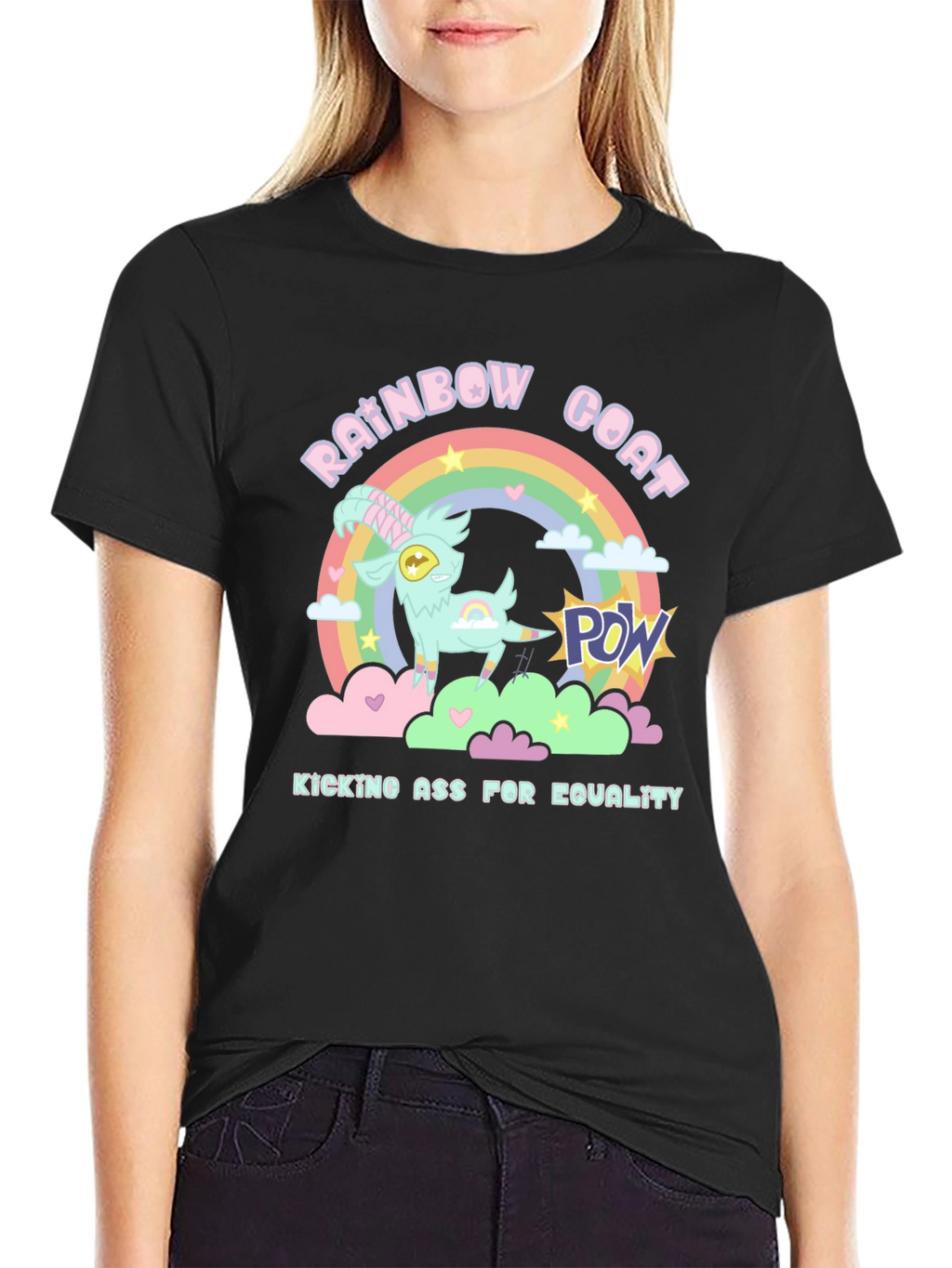 Rainbow Goat Equality T-Shirt