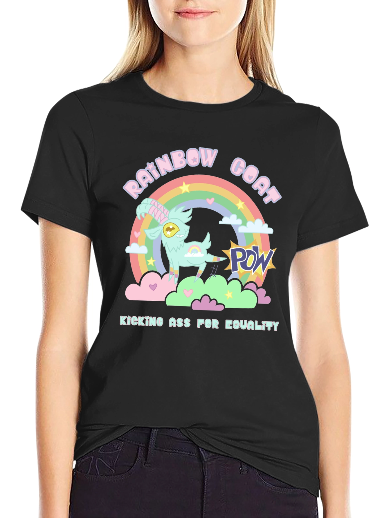 Rainbow Goat Equality T-Shirt