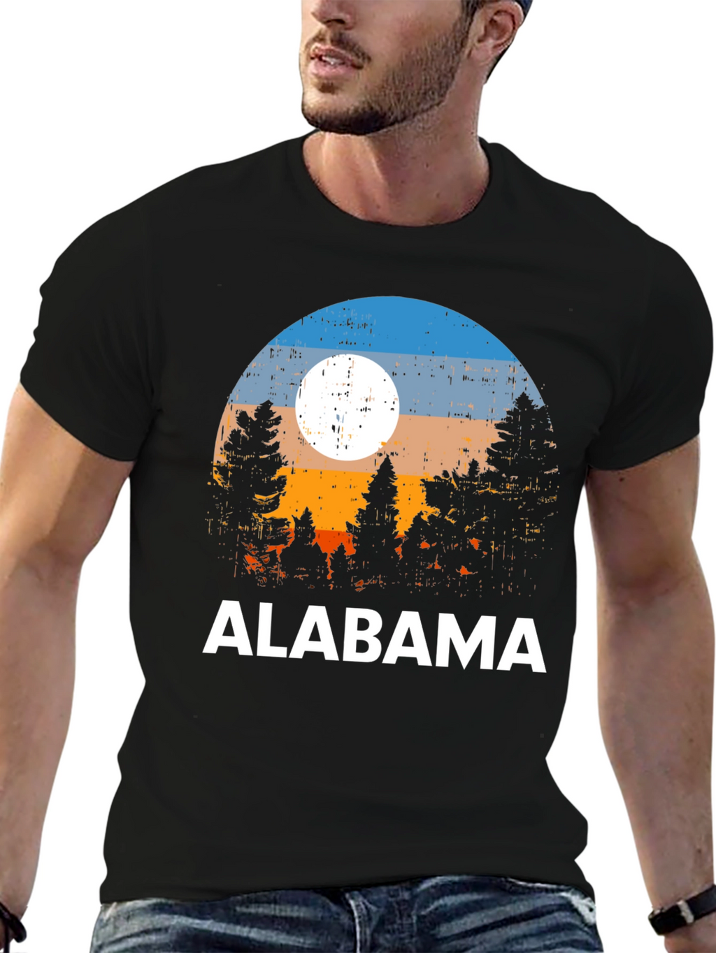 Alabama Sunset T-Shirt - Nature Design Tee