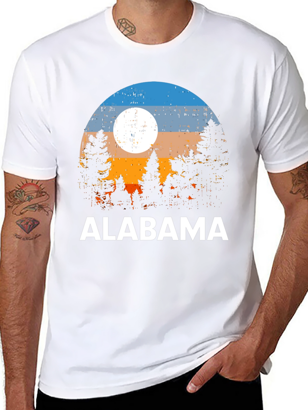 Alabama Sunset T-Shirt - Nature Design Tee
