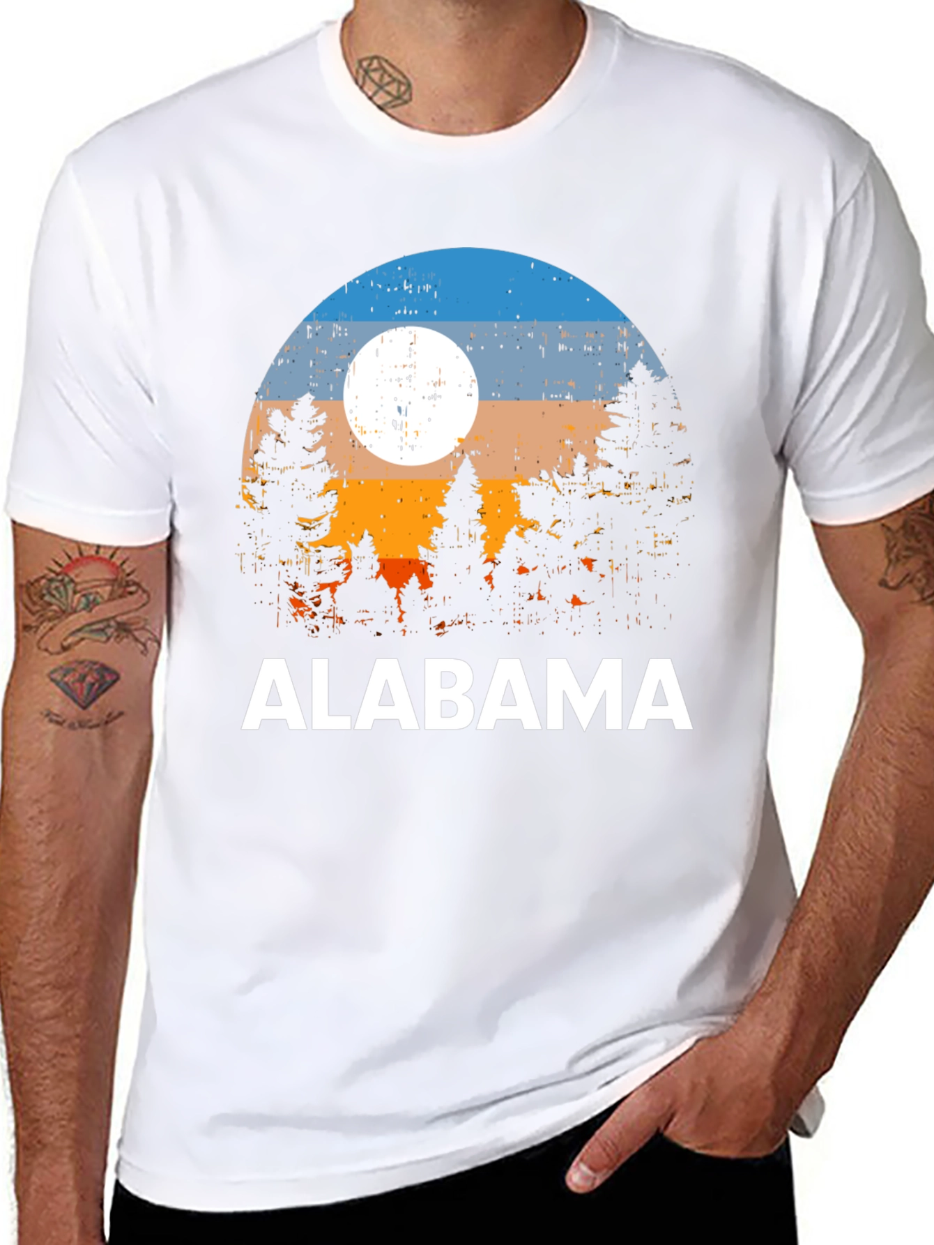 Alabama Sunset T-Shirt - Nature Design Tee