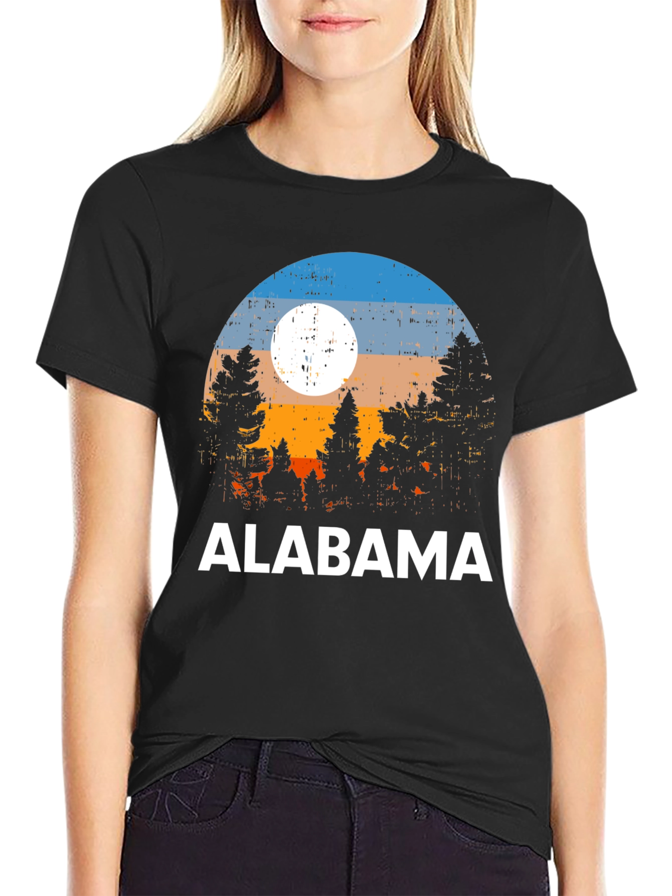 Alabama Sunset T-Shirt - Nature Design Tee