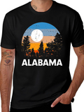 Alabama Sunset T-Shirt - Nature Design Tee