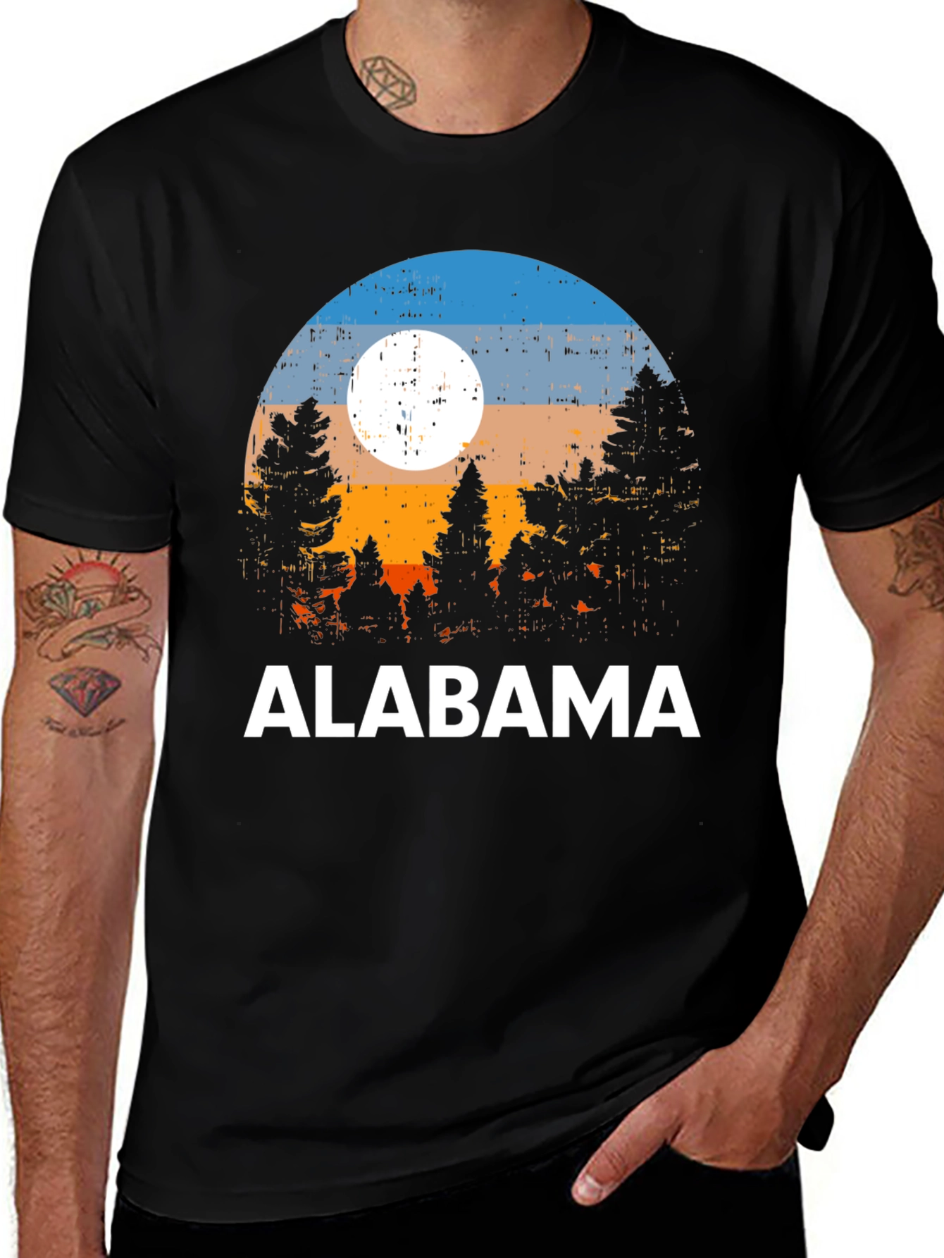 Alabama Sunset T-Shirt - Nature Design Tee