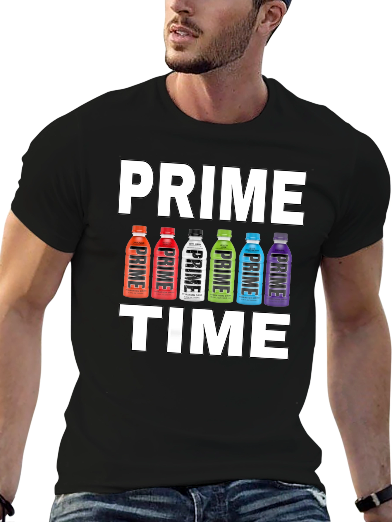 Prime Time Graphic T-Shirt - Hydration Drink Tee