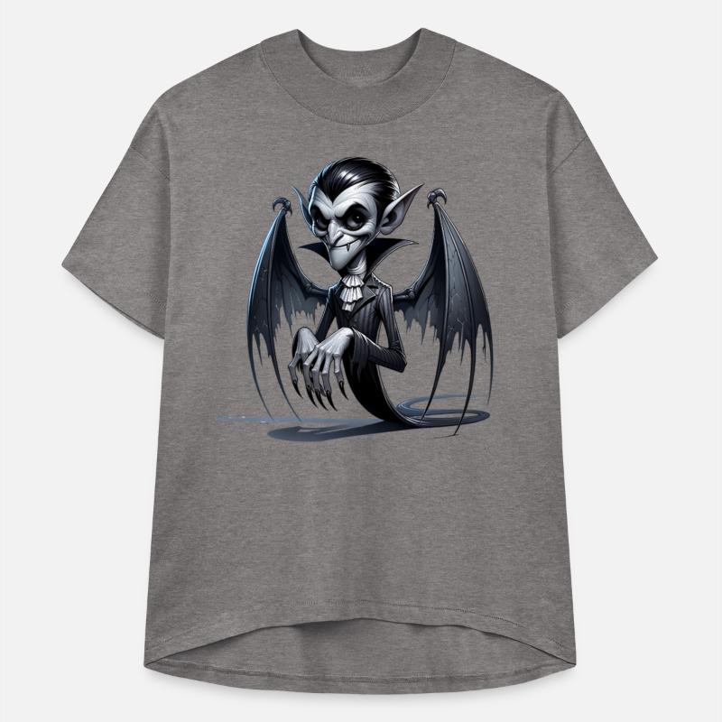 Elegant Vampire Spirit – Creepy Bat-Winged Phantom