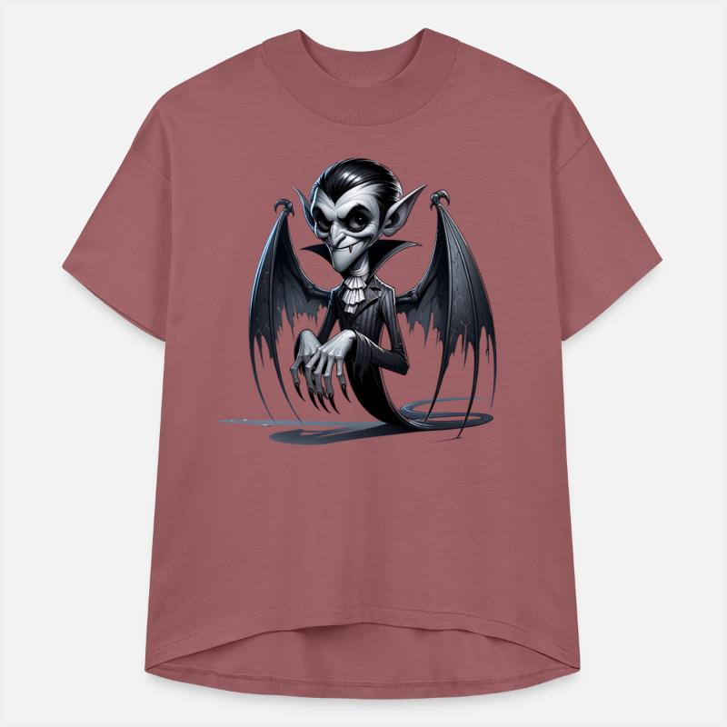 Elegant Vampire Spirit – Creepy Bat-Winged Phantom
