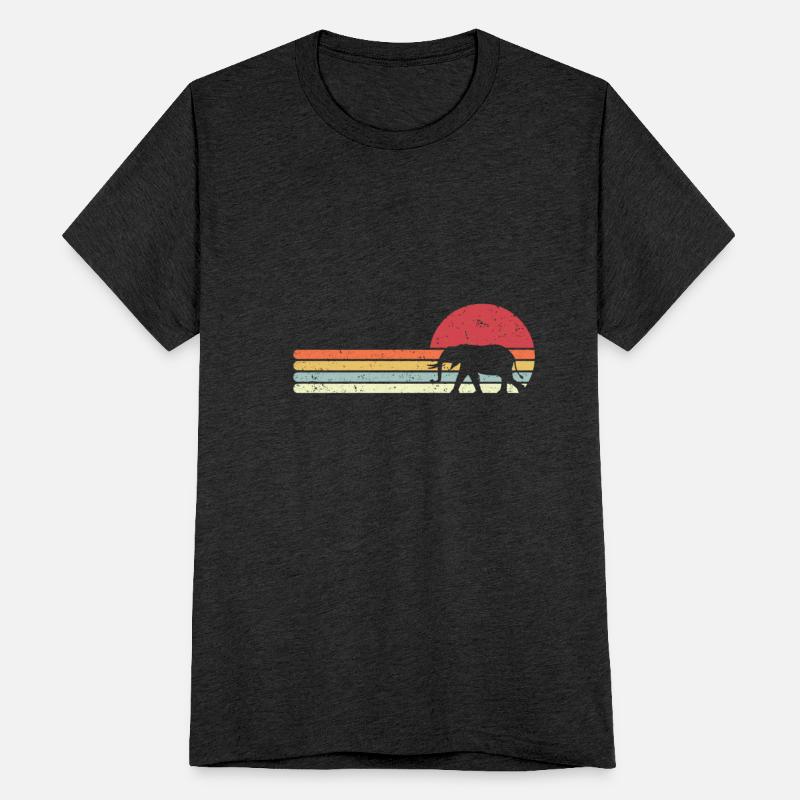 Elephant Retro Style