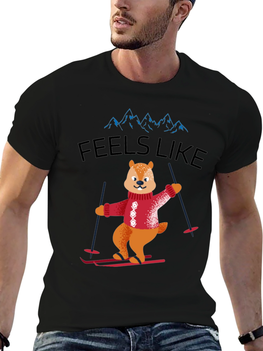 Feels Like Skiing T-Shirt