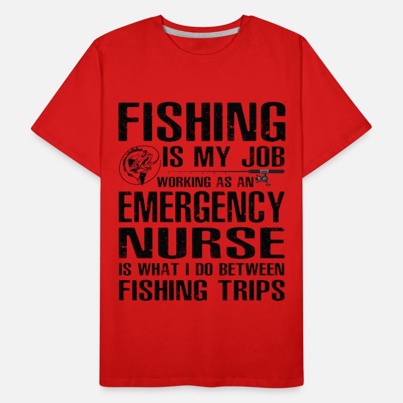 Emergency Nurse Funny Fishing