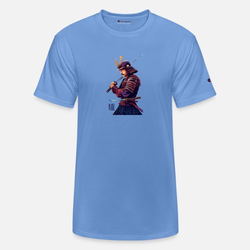 Epic Japanese Samurai Warrior Illustration