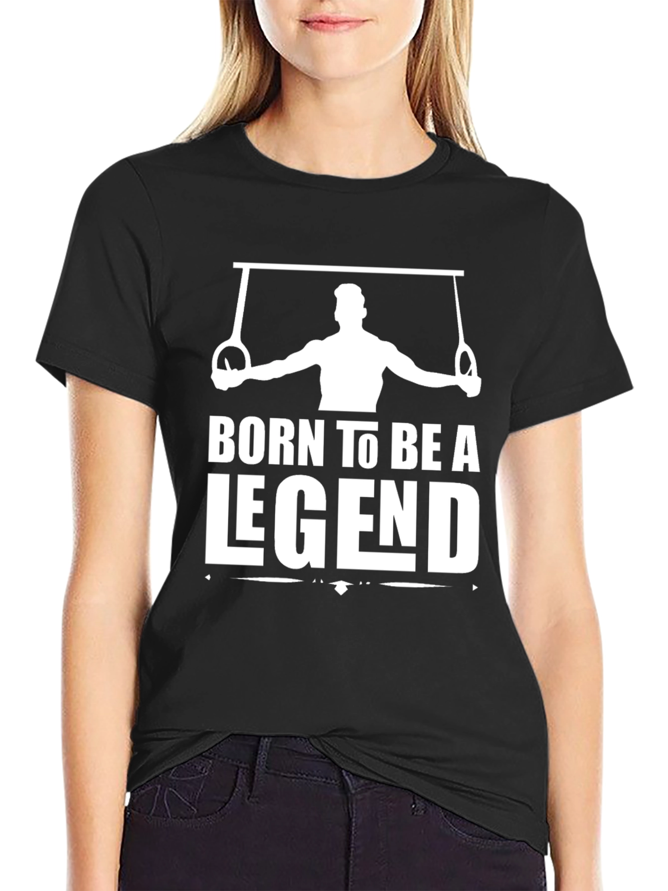 Born To Be A Legend Gymnast T-Shirt