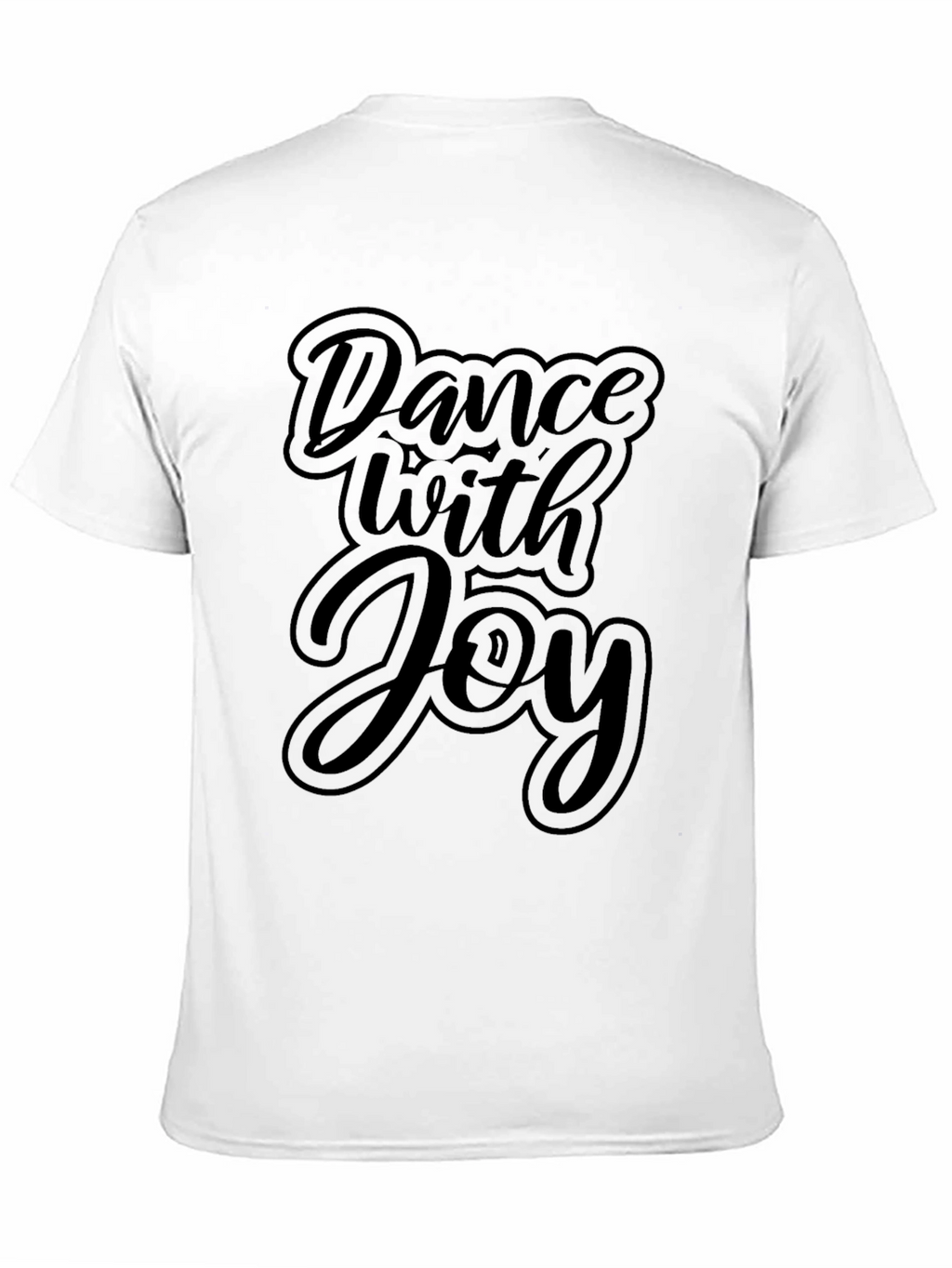 Dance with Joy Graphic T-Shirt - Black