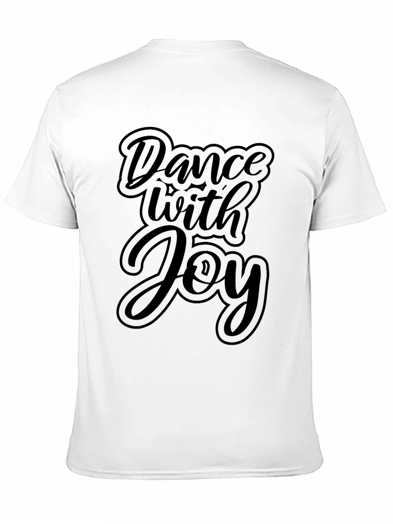 Dance with Joy Graphic T-Shirt - Black