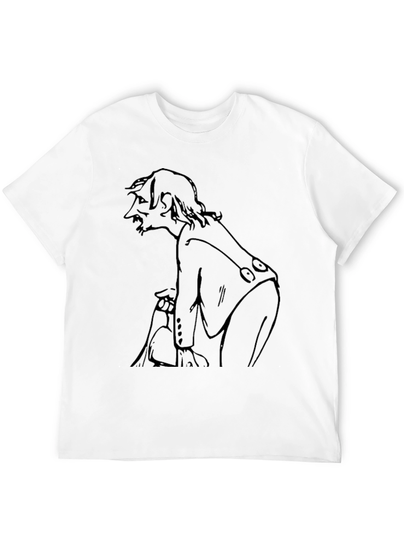 Mens Graphic Tee - Quirky Character Design
