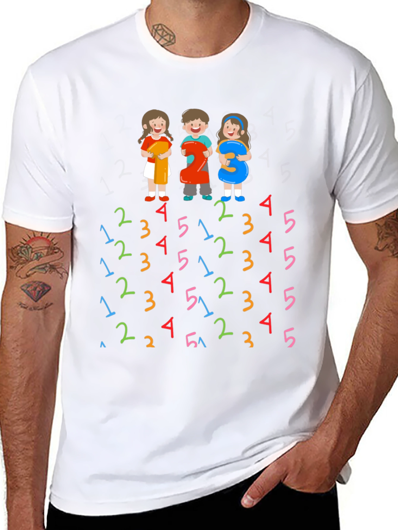 Kids Number T-Shirt - Fun & Educational