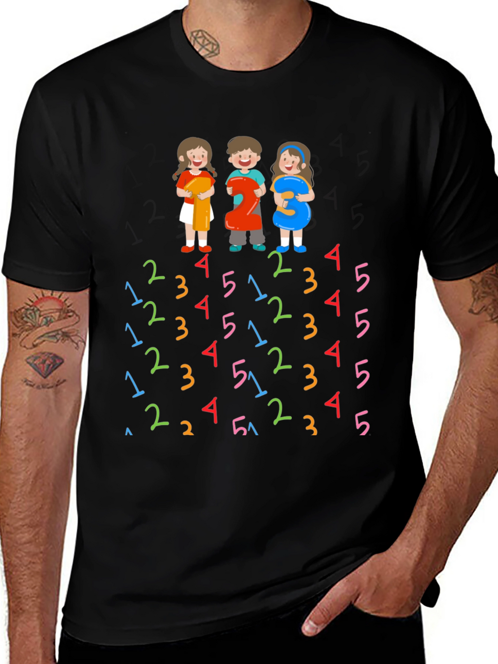 Kids Number T-Shirt - Fun & Educational