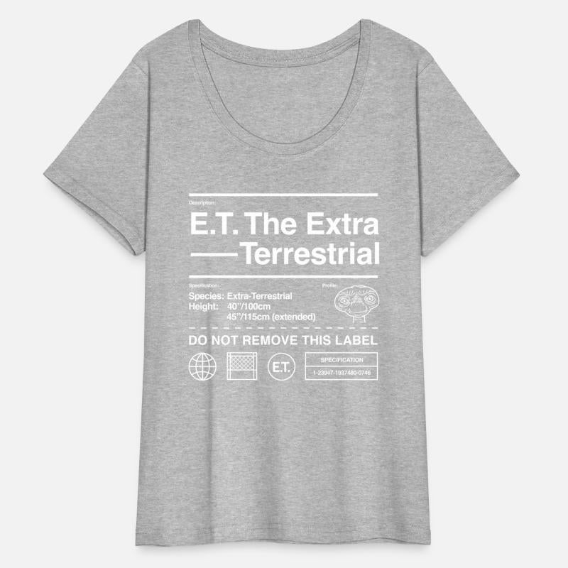 E.T. The Extra-Terrestrial Care Label