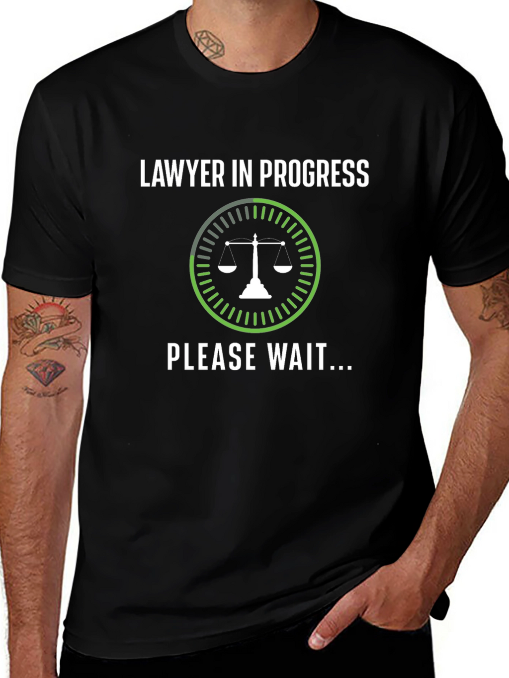 Lawyer in Progress Graphic Tee