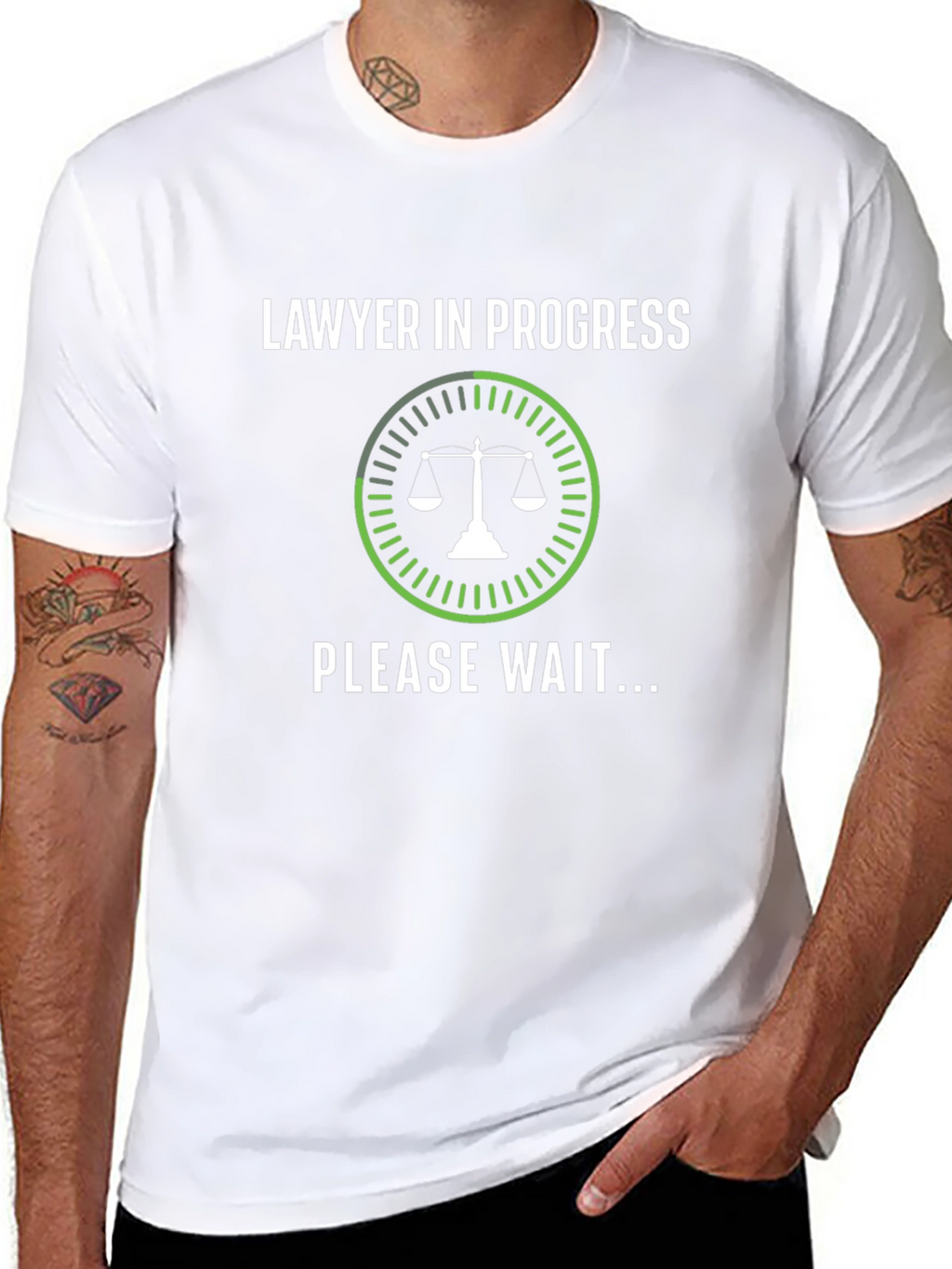 Lawyer in Progress Graphic Tee