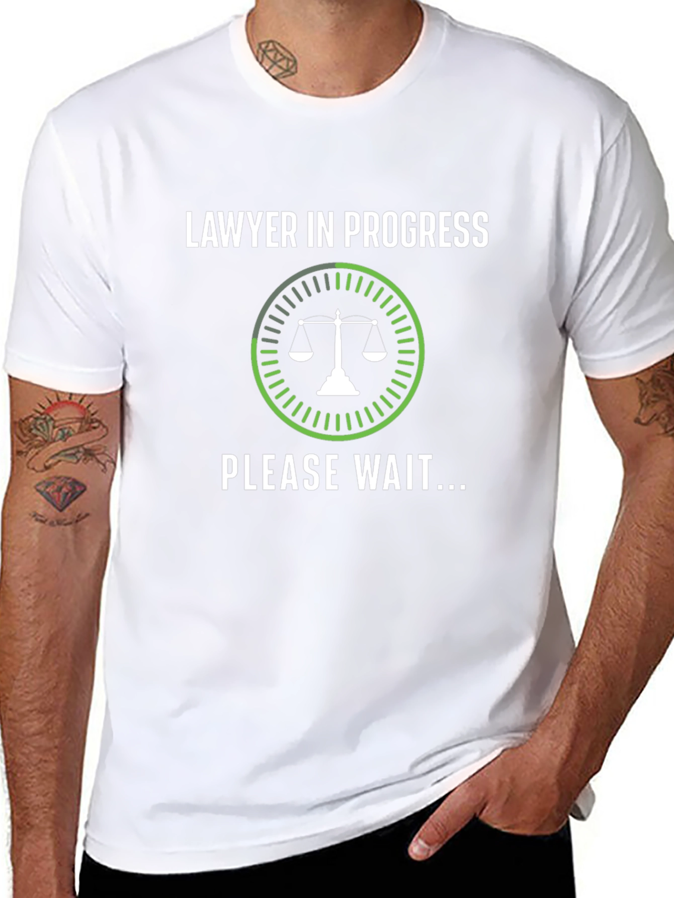 Lawyer in Progress Graphic Tee