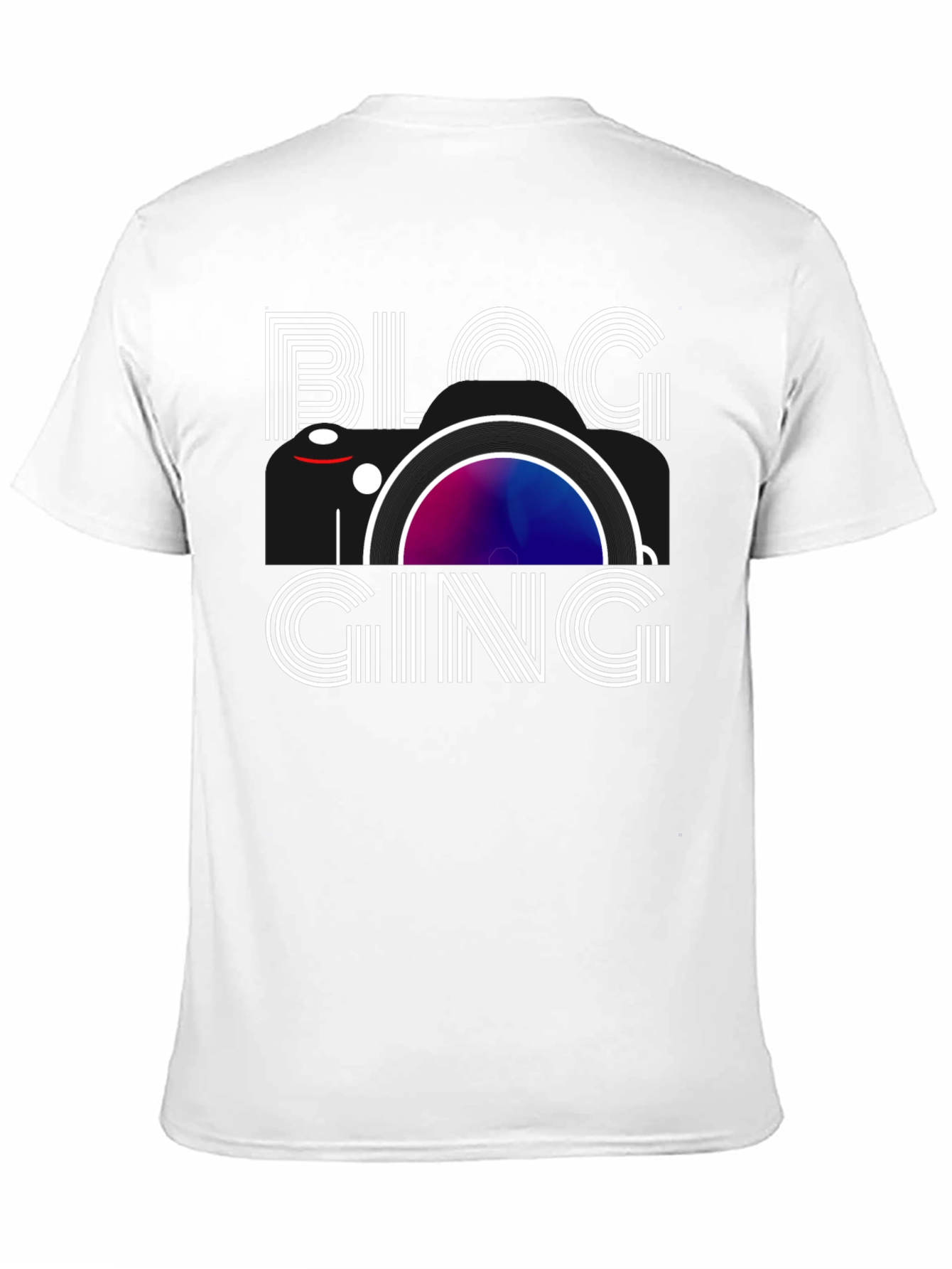 Blogging Graphic Tee - Black