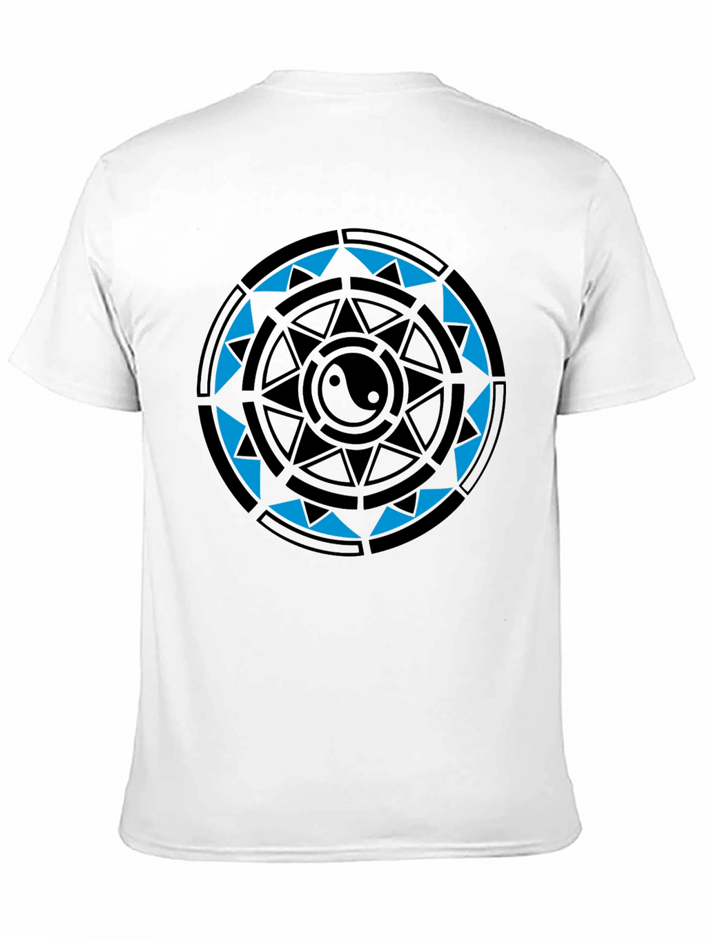 Yin Yang Mandala Graphic T-Shirt