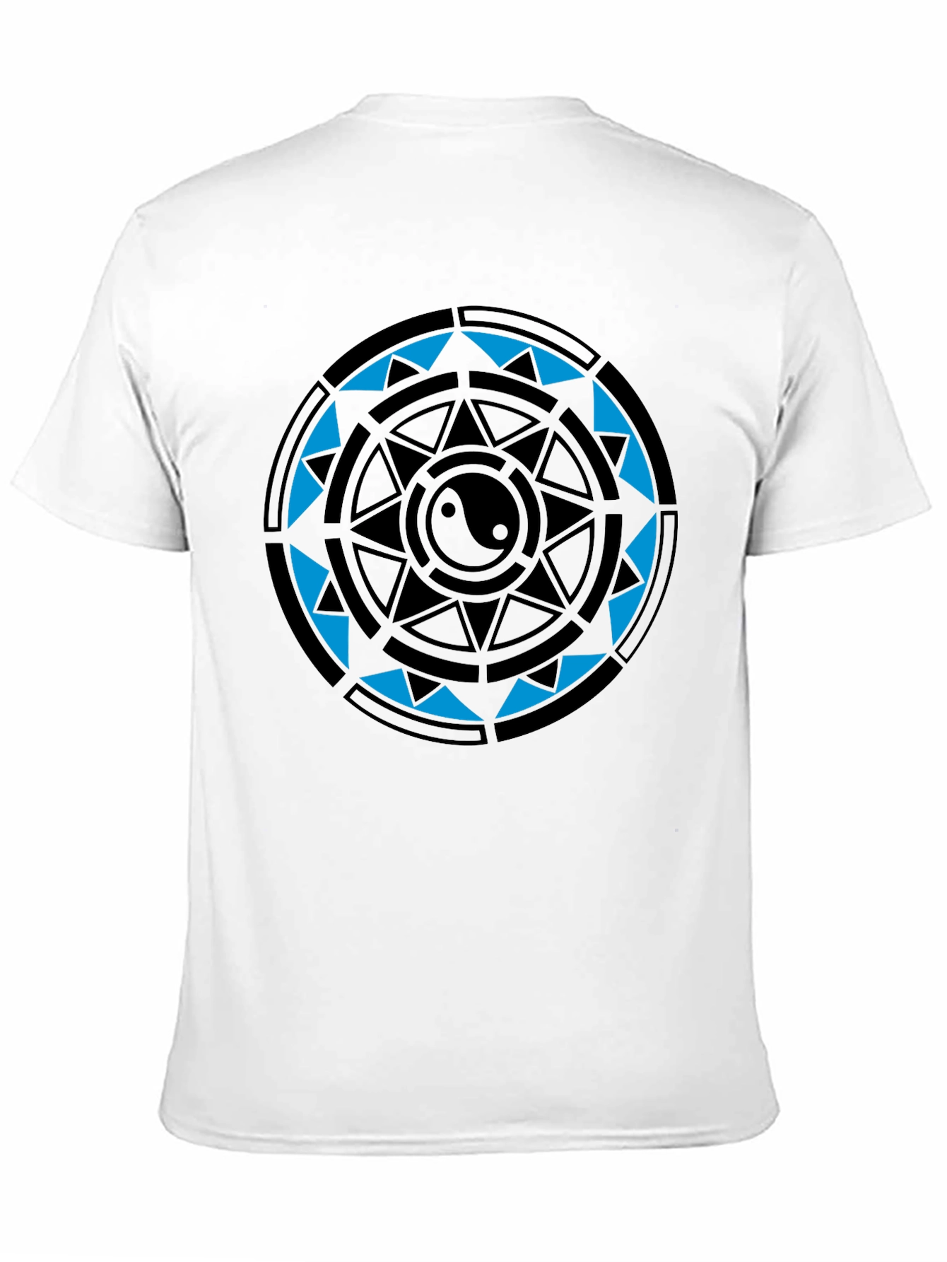 Yin Yang Mandala Graphic T-Shirt
