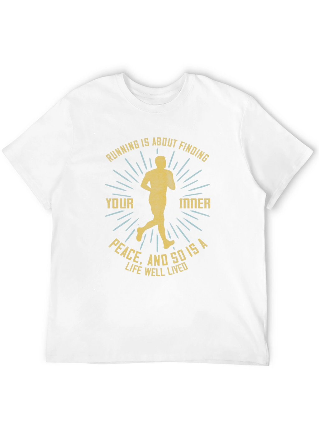 Running is About Finding Inner Peace T-Shirt