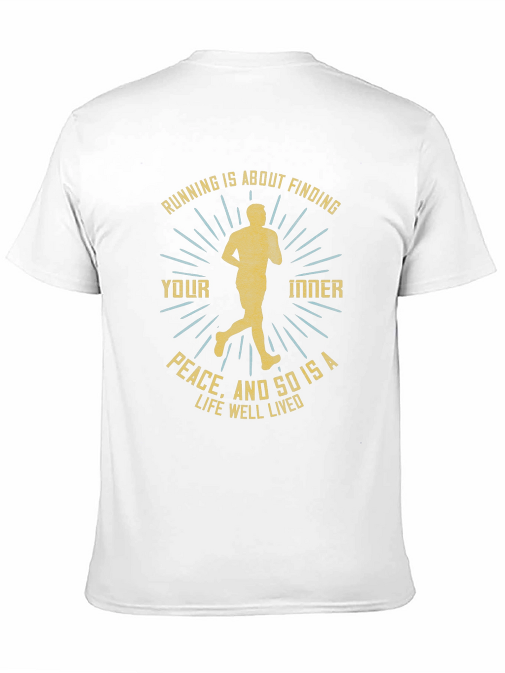 Running is About Finding Inner Peace T-Shirt