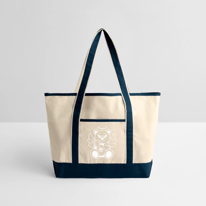 Evil Angel Bear Money Bag Art