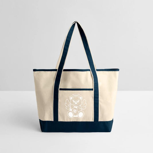 Evil Angel Bear Money Bag Art