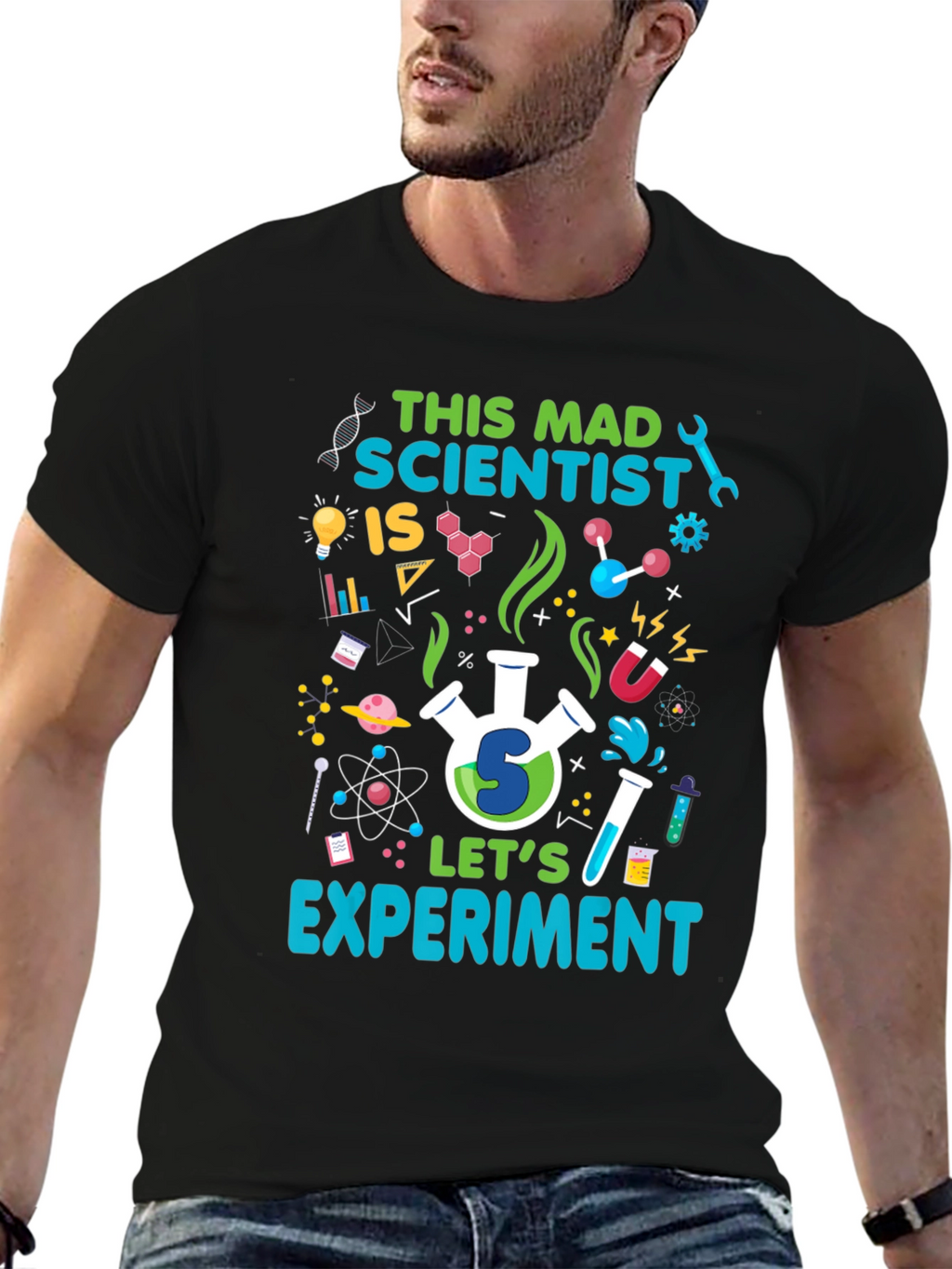 Mad Scientist Experiment T-Shirt - Science Tee