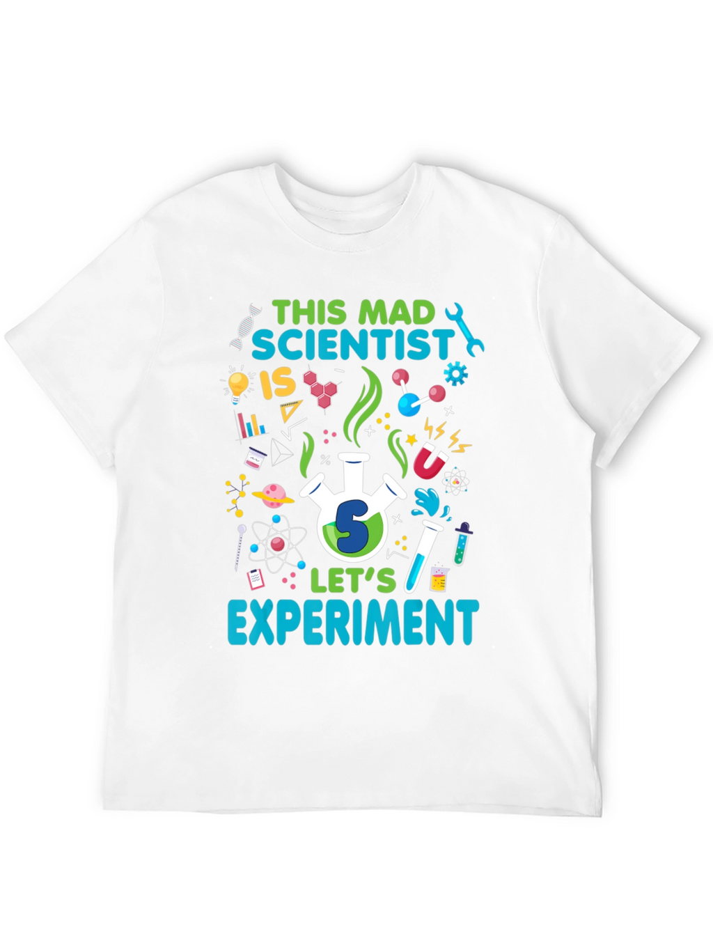 Mad Scientist Experiment T-Shirt - Science Tee