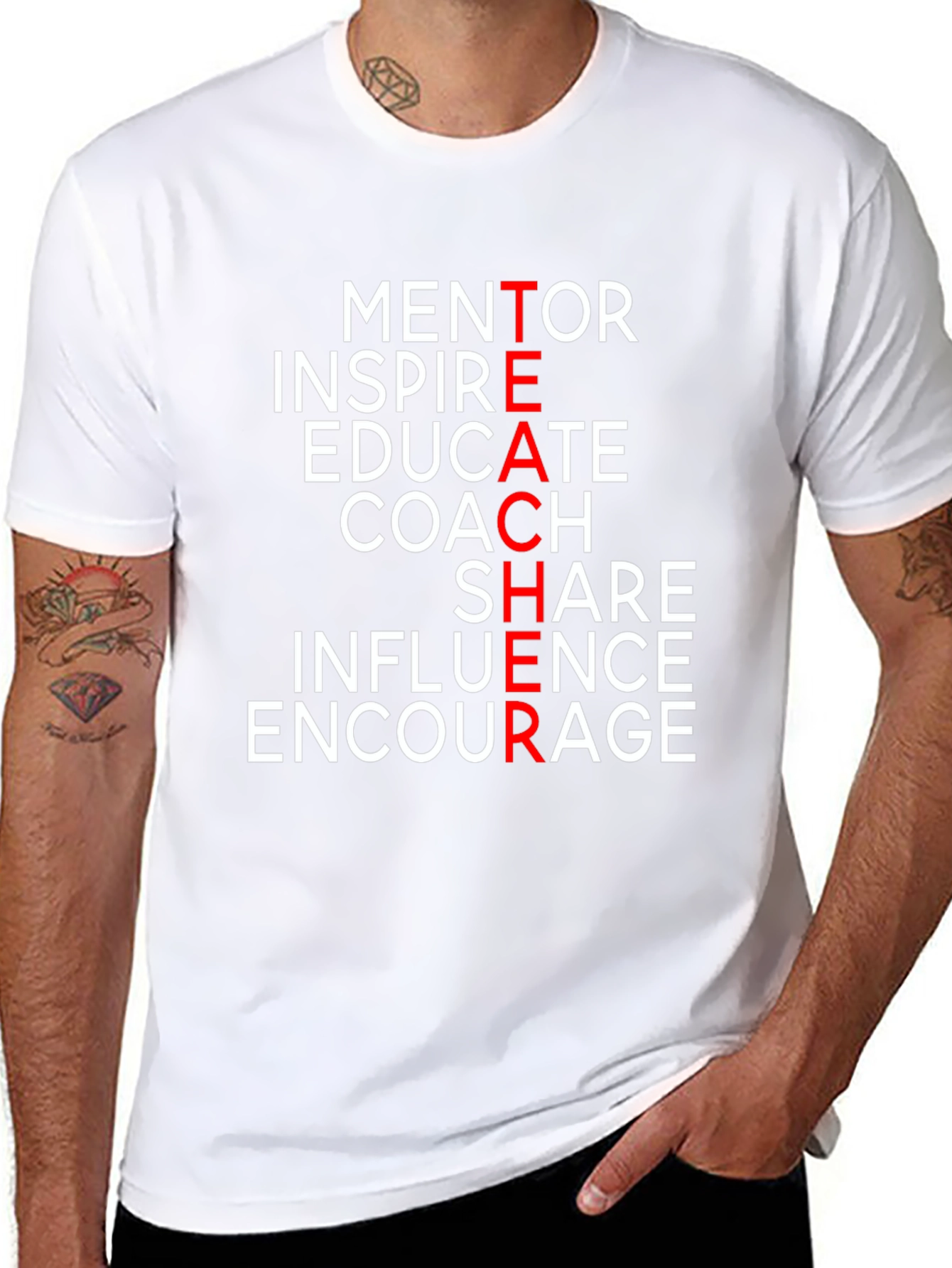 Teacher Mentor Inspire Graphic Tee