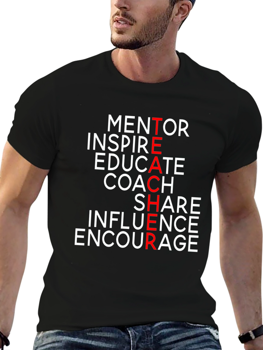 Teacher Mentor Inspire Graphic Tee