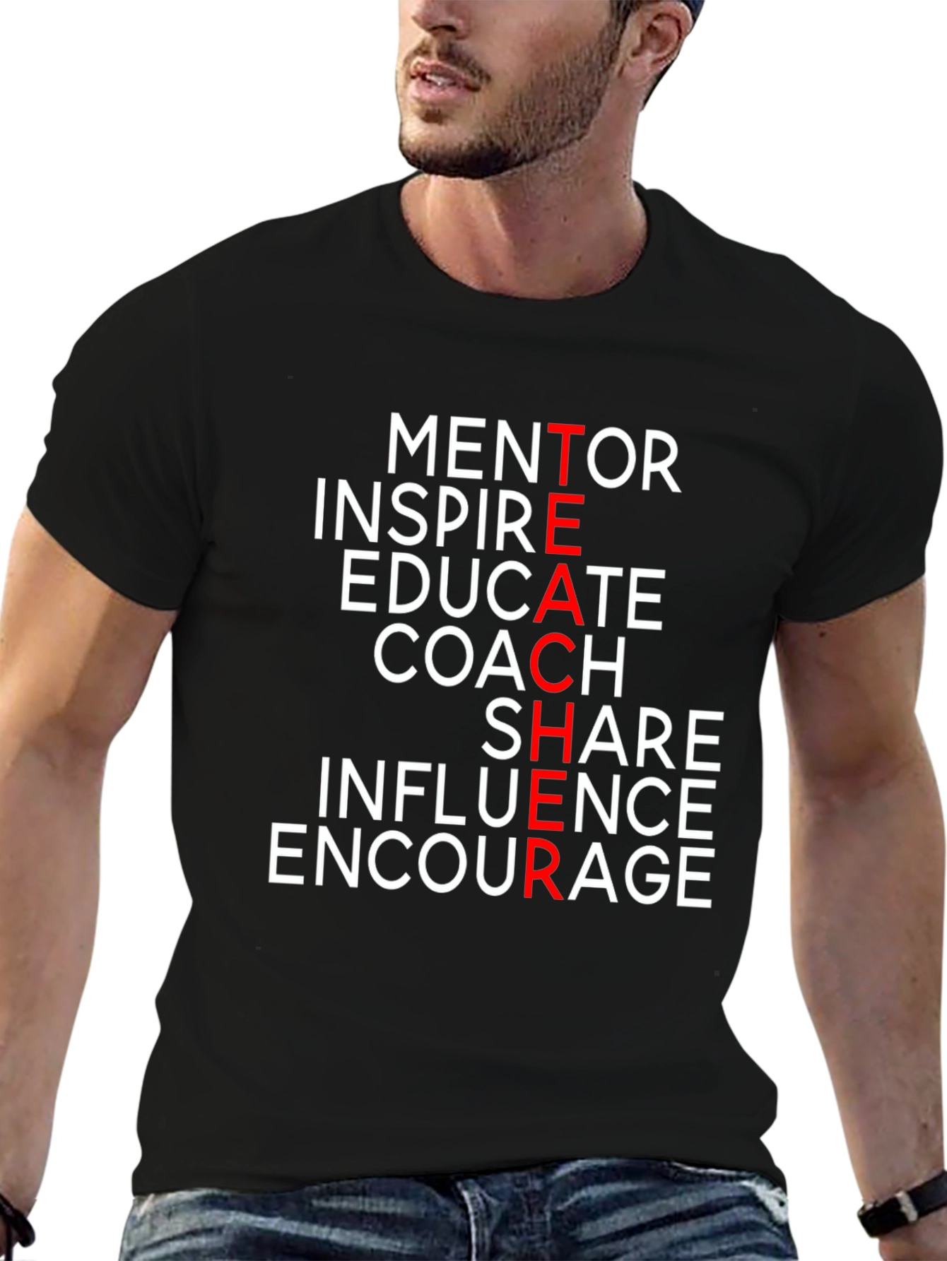 Teacher Mentor Inspire Graphic Tee