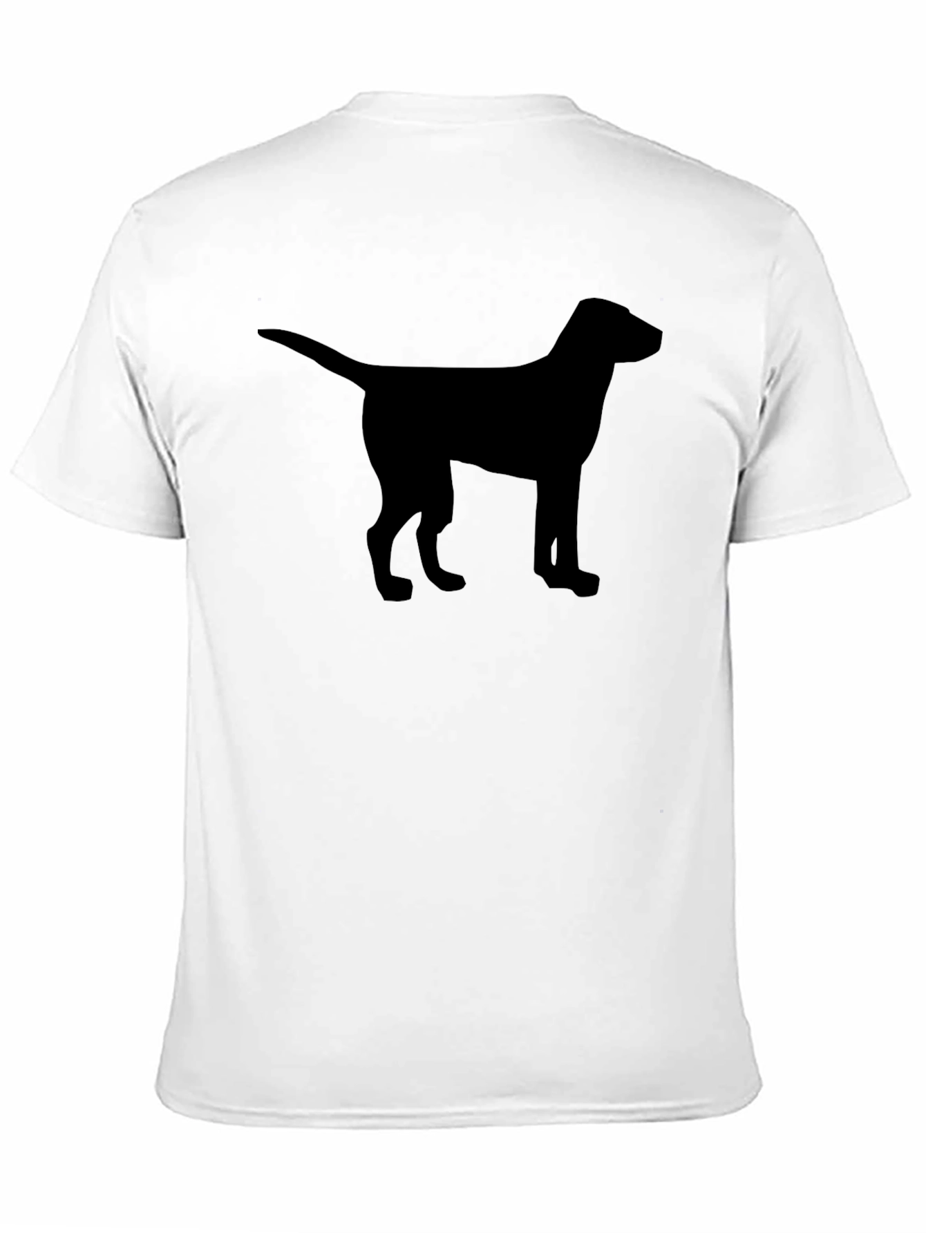Minimal Dog Silhouette T-Shirt – Clean Dog Lover Tee
