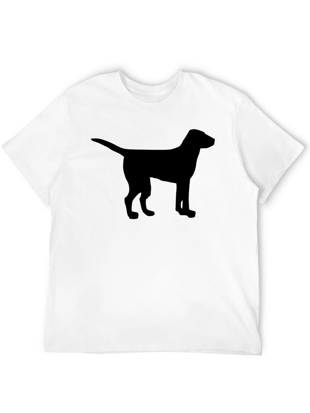 Minimal Dog Silhouette T-Shirt – Clean Dog Lover Tee