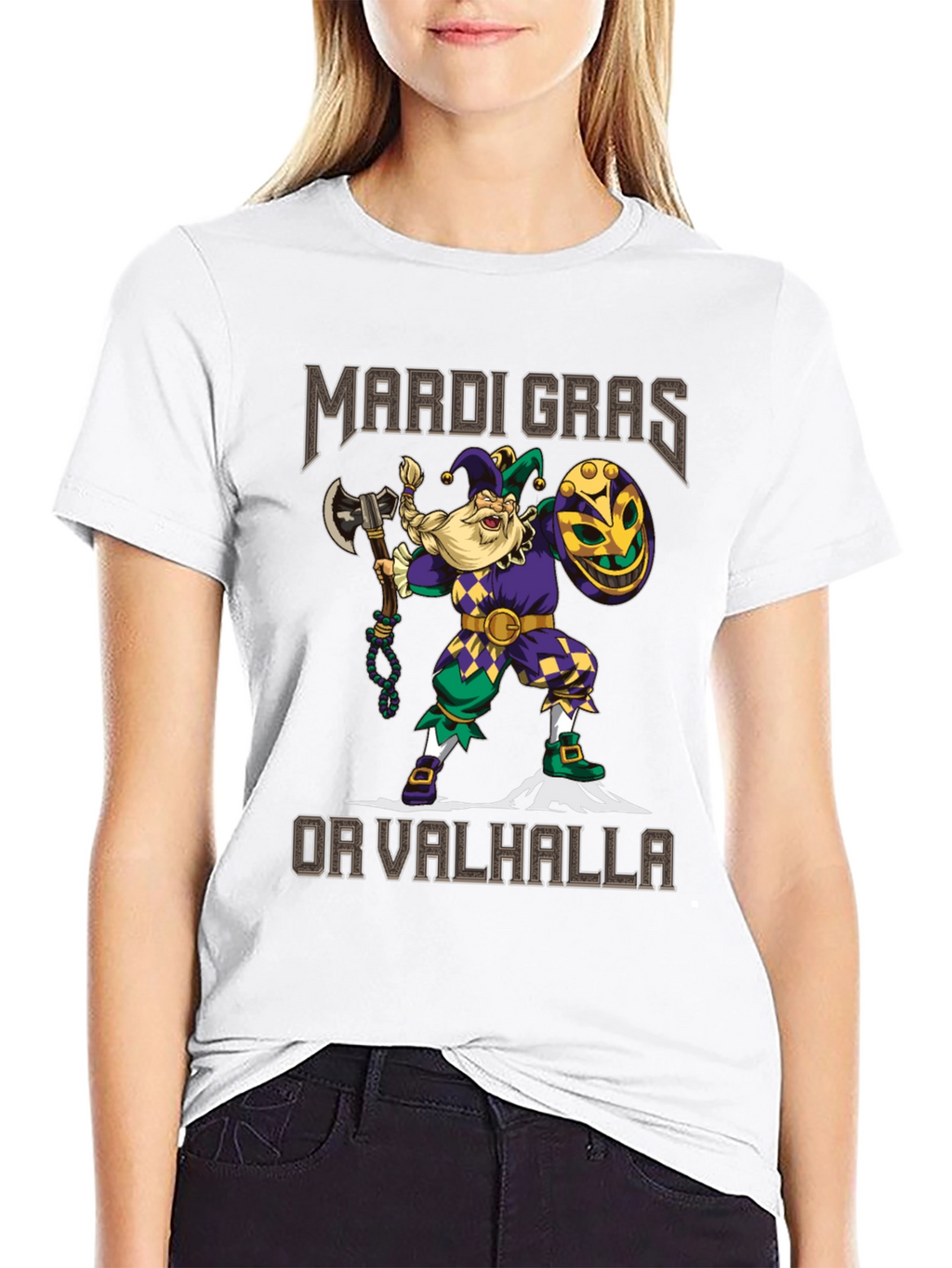 Mardi Gras or Valhalla T-Shirt