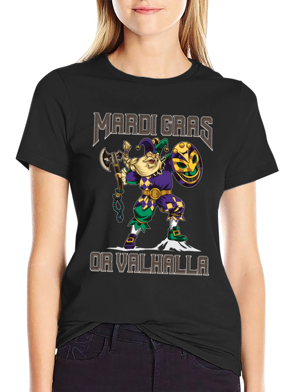 Mardi Gras or Valhalla T-Shirt