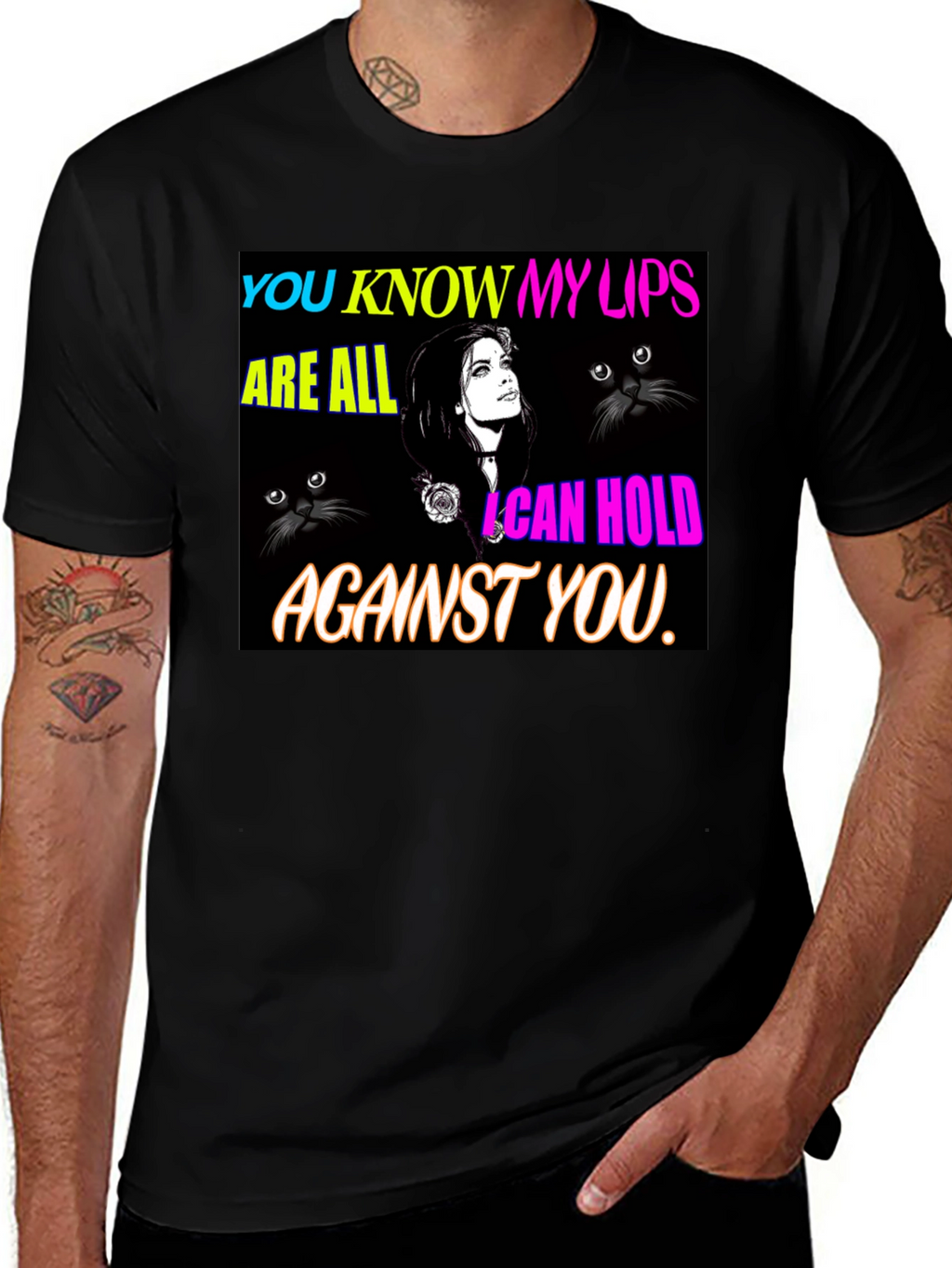 You Know My Lips Graphic T-Shirt