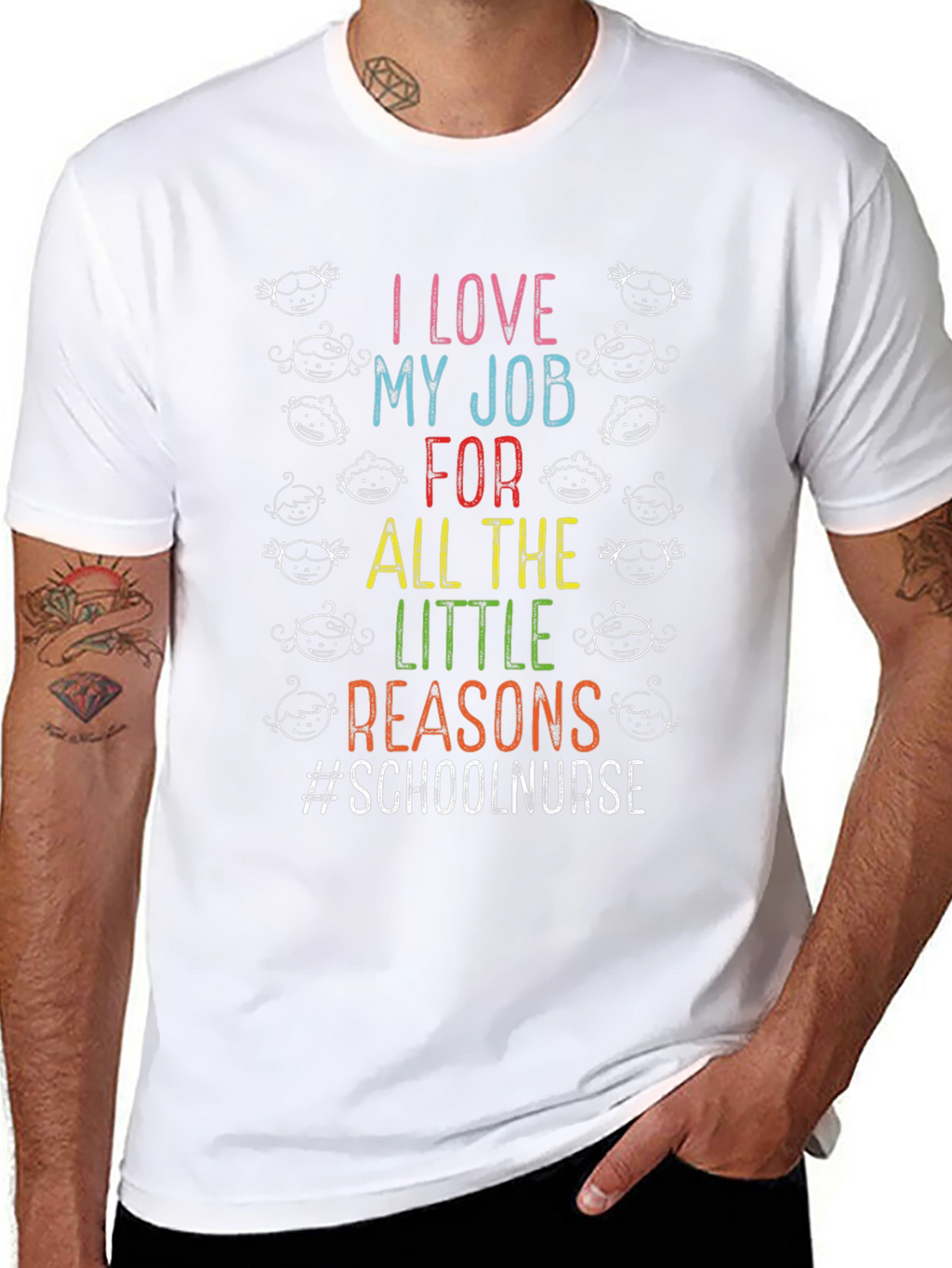 I Love My Job School Nurse T-Shirt