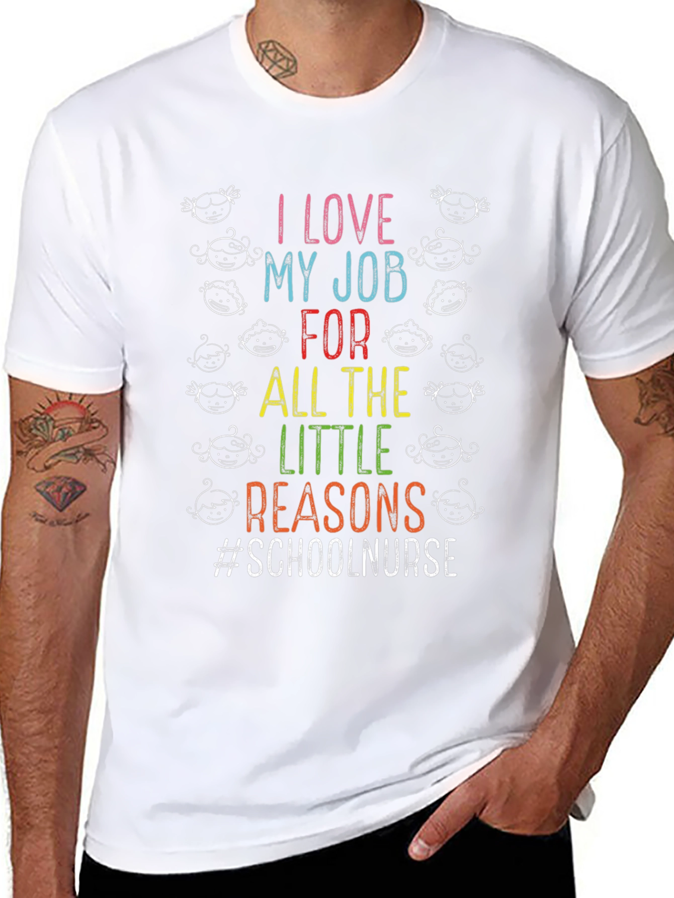 I Love My Job School Nurse T-Shirt